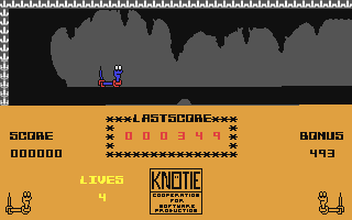 Knötie in Cave