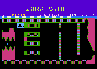 Dark Star on the Atari 400