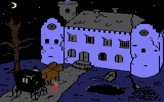 House of Usher C64 intro screen